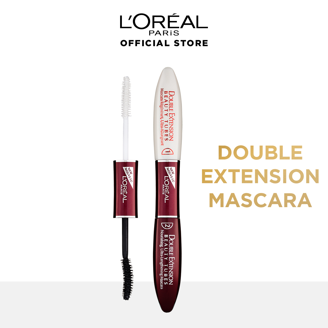 L'Oreal Paris Double Extension Beauty Tubes Mascara
