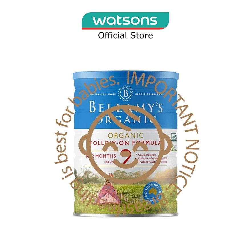 BELLAMY'S ORGANIC Organic Step 2 Follow-On Formula 900G